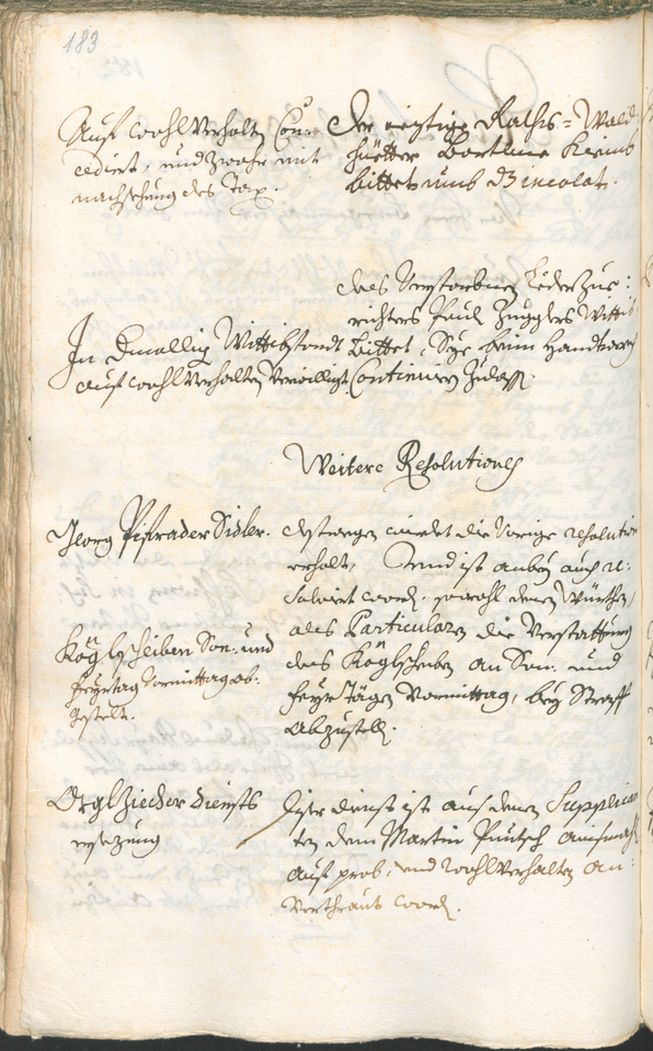 Civic Archives of Bozen-Bolzano - BOhisto Ratsprotokoll 1726/29 