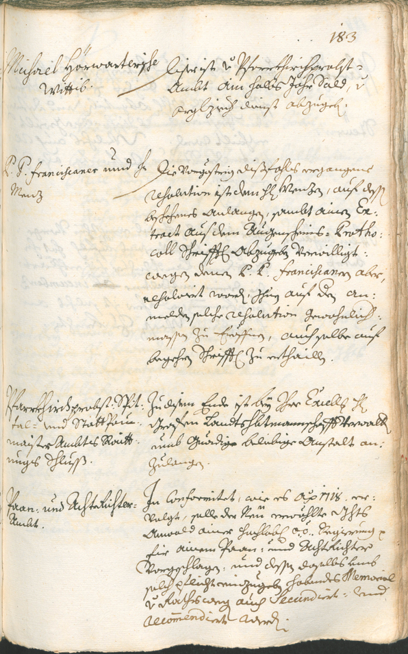 Civic Archives of Bozen-Bolzano - BOhisto Ratsprotokoll 1726/29 