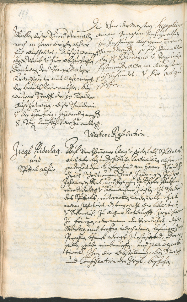 Civic Archives of Bozen-Bolzano - BOhisto Ratsprotokoll 1726/29 