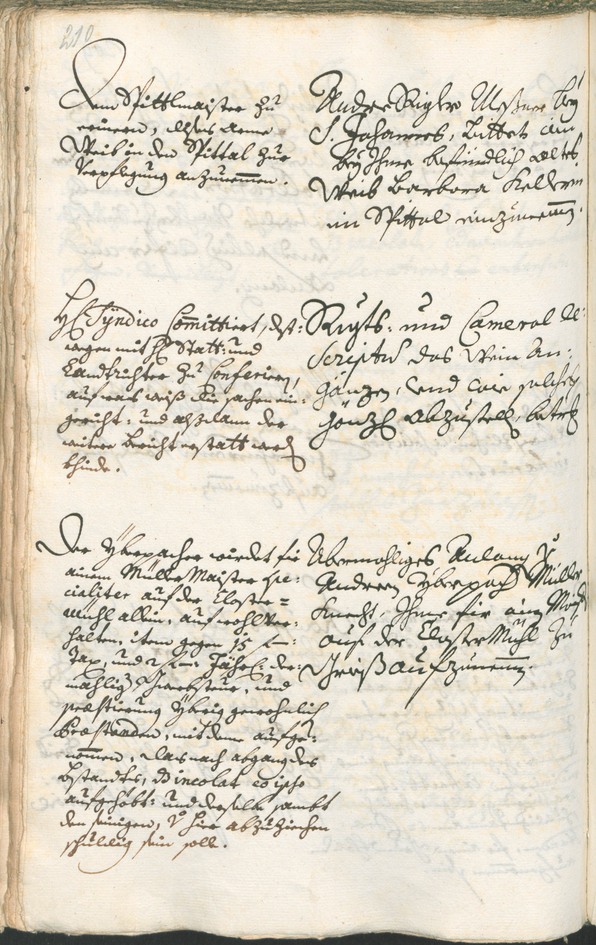 Civic Archives of Bozen-Bolzano - BOhisto Ratsprotokoll 1726/29 