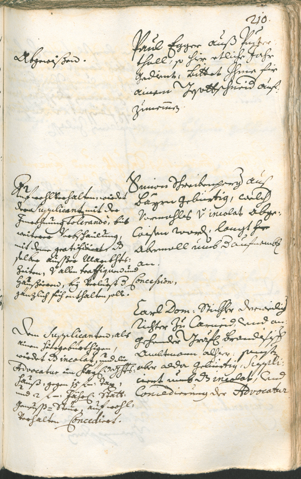 Civic Archives of Bozen-Bolzano - BOhisto Ratsprotokoll 1726/29 