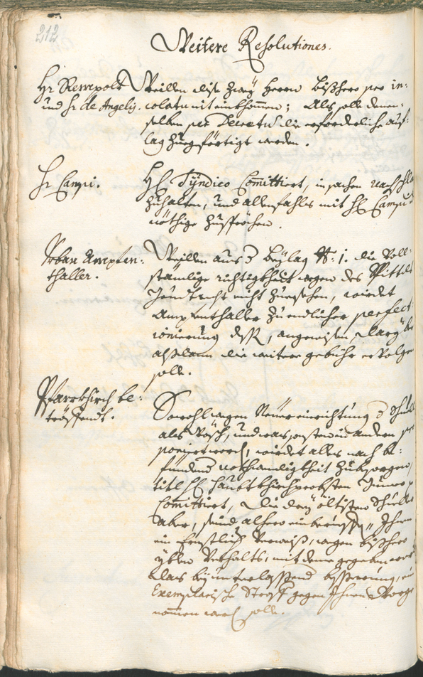 Civic Archives of Bozen-Bolzano - BOhisto Ratsprotokoll 1726/29 