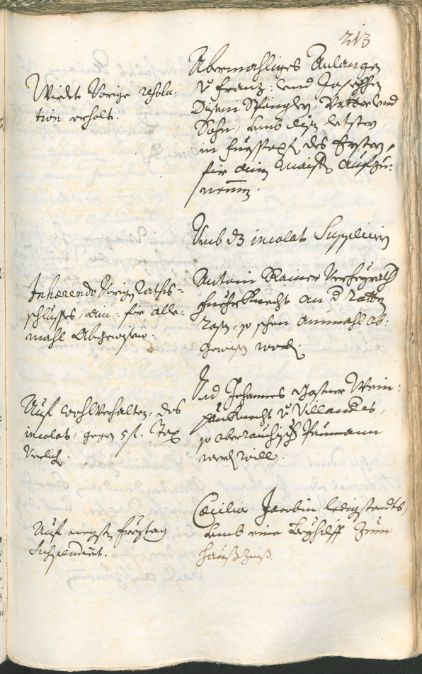 Archivio Storico della Città di Bolzano - BOhisto protocollo consiliare 1726/29 