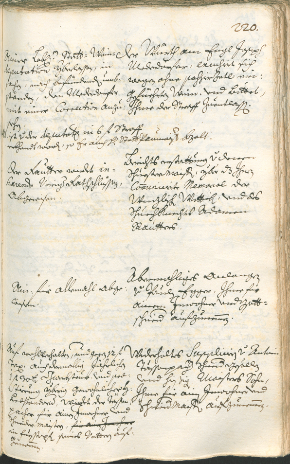 Civic Archives of Bozen-Bolzano - BOhisto Ratsprotokoll 1726/29 