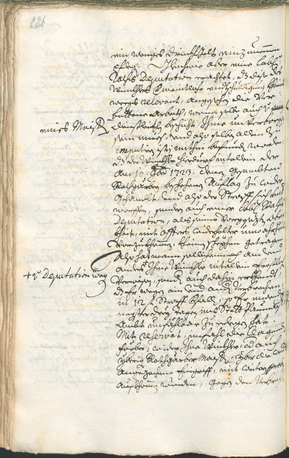 Stadtarchiv Bozen - BOhisto Ratsprotokoll 1726/29 