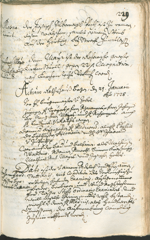 Civic Archives of Bozen-Bolzano - BOhisto Ratsprotokoll 1726/29 