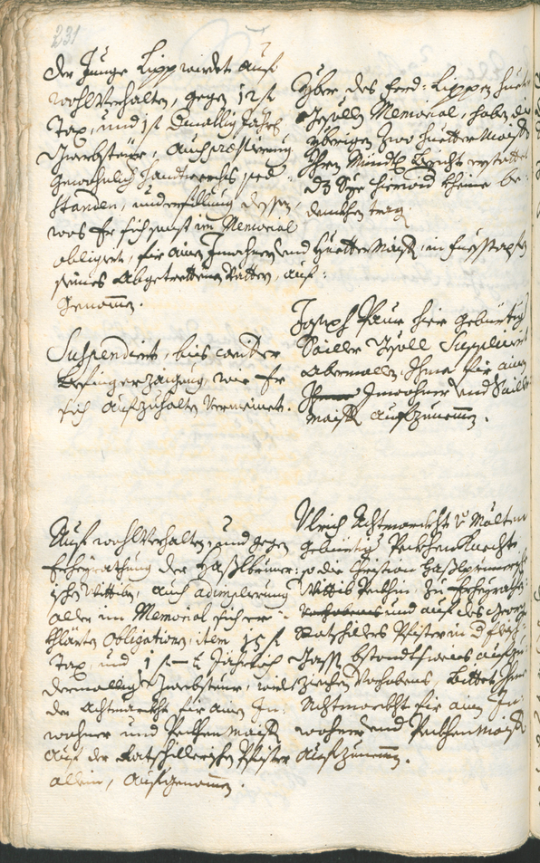 Stadtarchiv Bozen - BOhisto Ratsprotokoll 1726/29 