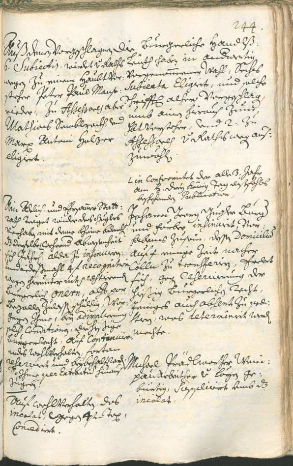 Civic Archives of Bozen-Bolzano - BOhisto Ratsprotokoll 1726/29 