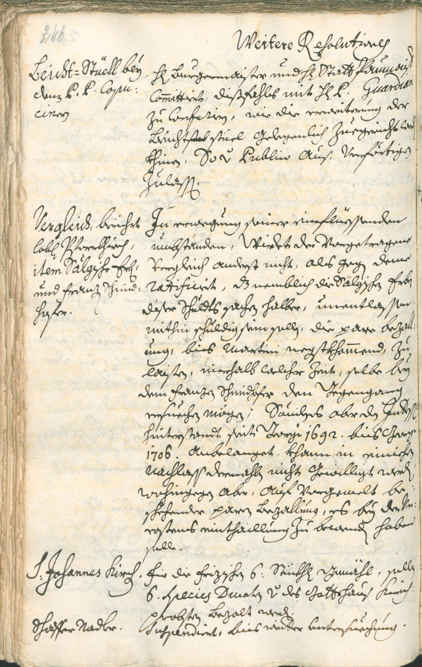 Civic Archives of Bozen-Bolzano - BOhisto Ratsprotokoll 1726/29 