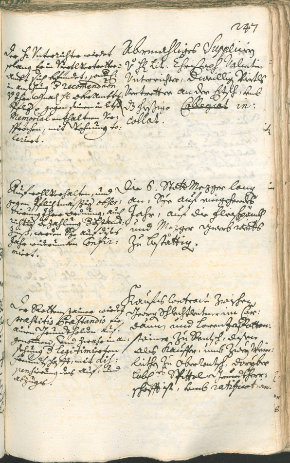 Civic Archives of Bozen-Bolzano - BOhisto Ratsprotokoll 1726/29 