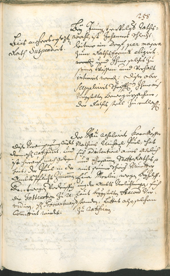 Stadtarchiv Bozen - BOhisto Ratsprotokoll 1726/29 