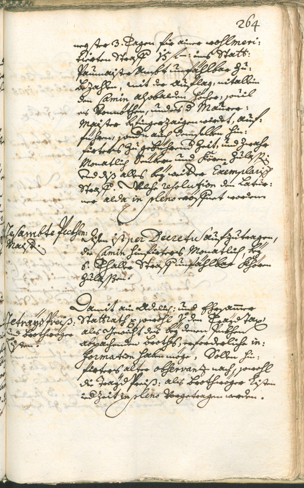 Archivio Storico della Città di Bolzano - BOhisto protocollo consiliare 1726/29 