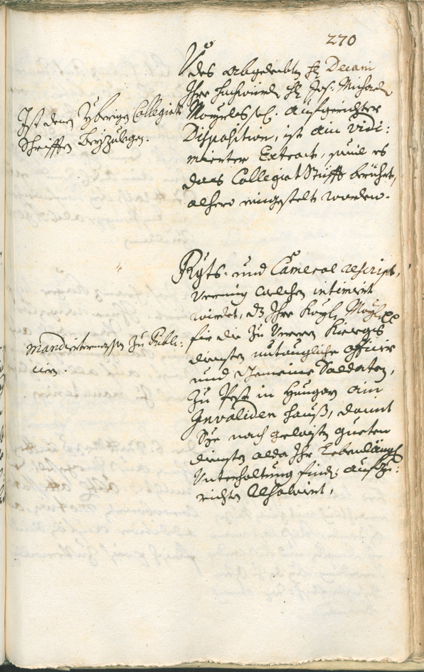 Stadtarchiv Bozen - BOhisto Ratsprotokoll 1726/29 