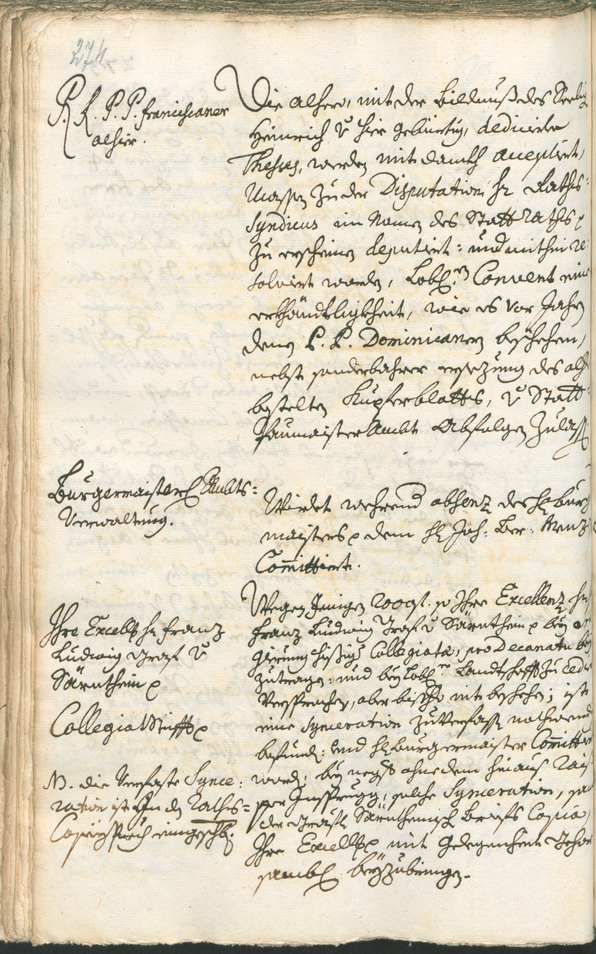 Archivio Storico della Città di Bolzano - BOhisto protocollo consiliare 1726/29 