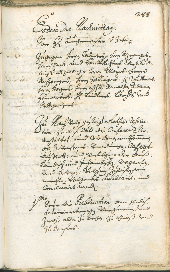 Civic Archives of Bozen-Bolzano - BOhisto Ratsprotokoll 1726/29 