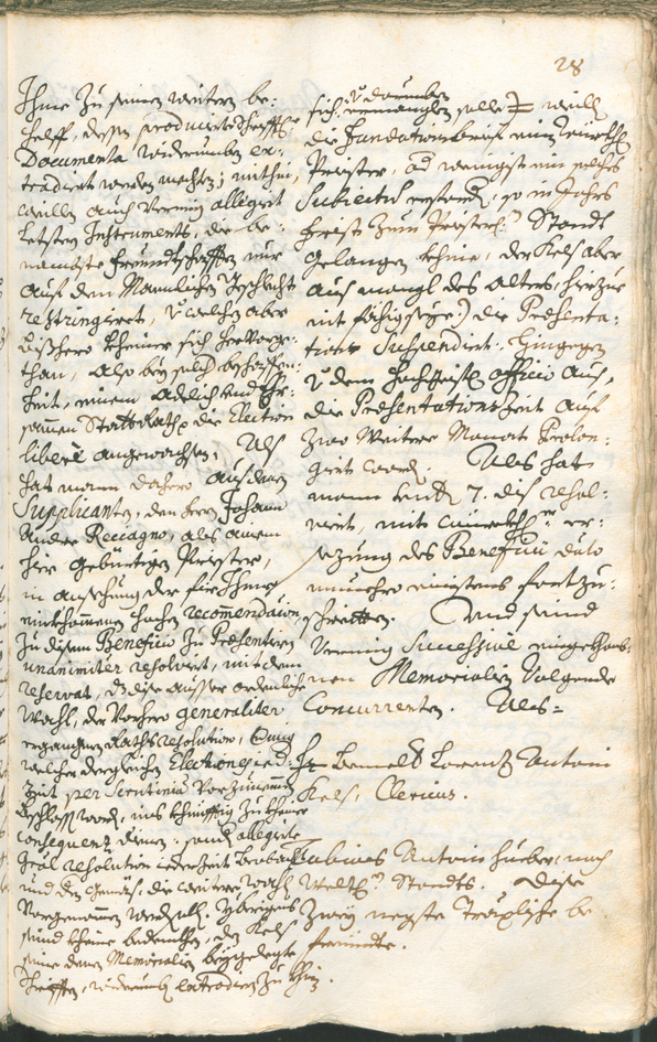 Civic Archives of Bozen-Bolzano - BOhisto Ratsprotokoll 1726/29 