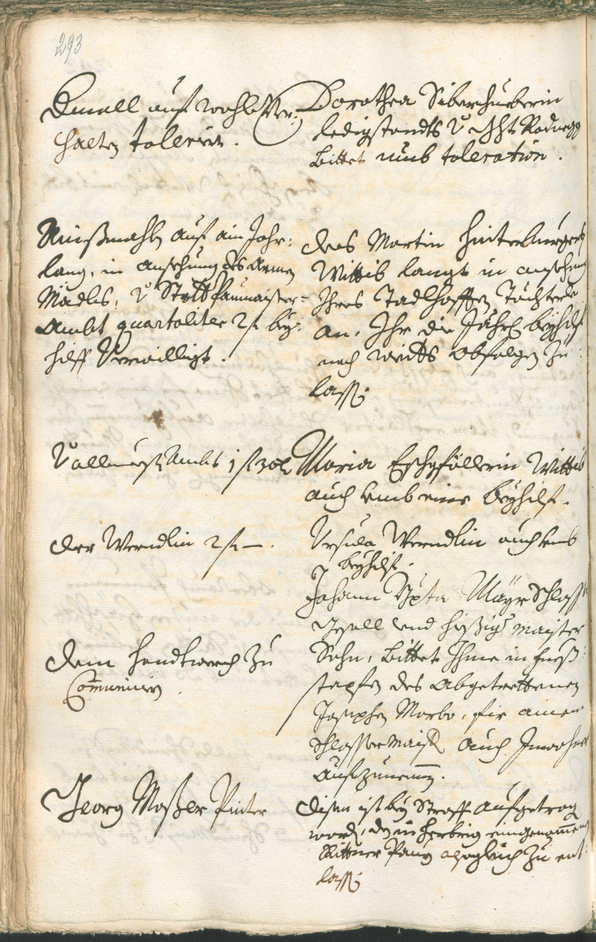 Archivio Storico della Città di Bolzano - BOhisto protocollo consiliare 1726/29 