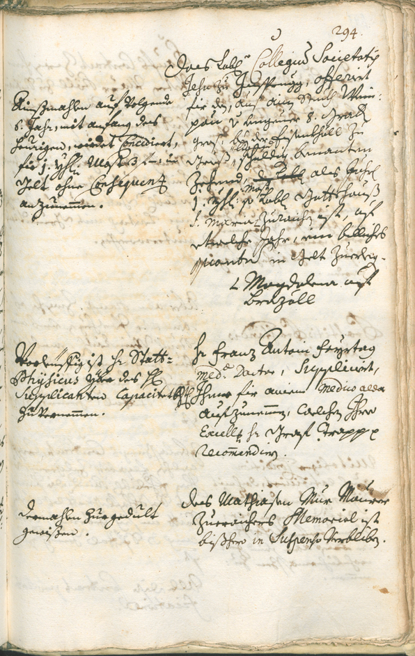 Civic Archives of Bozen-Bolzano - BOhisto Ratsprotokoll 1726/29 