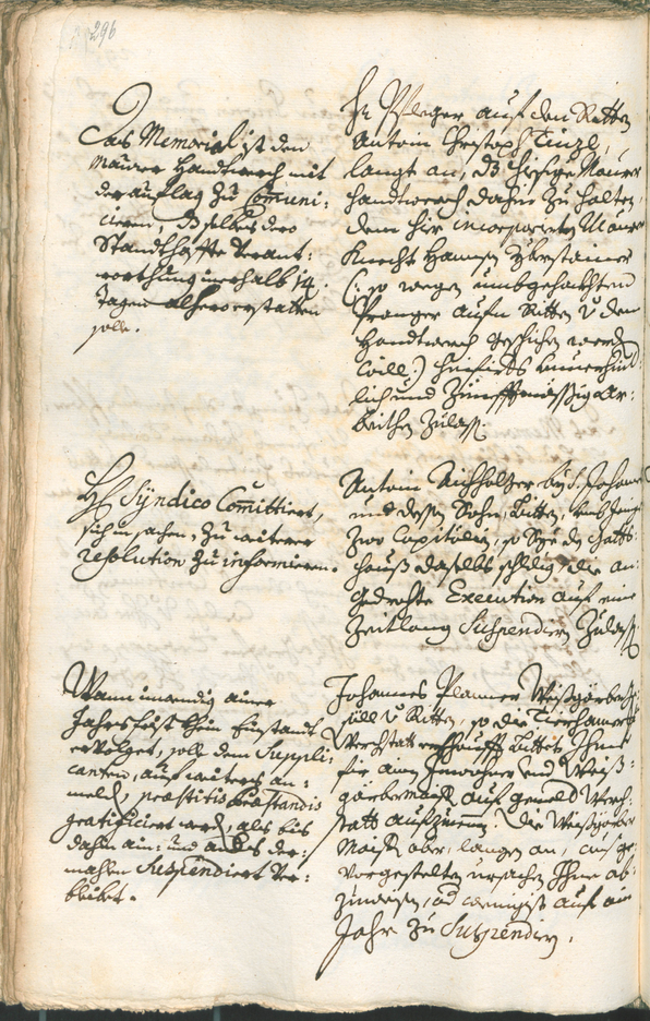 Archivio Storico della Città di Bolzano - BOhisto protocollo consiliare 1726/29 