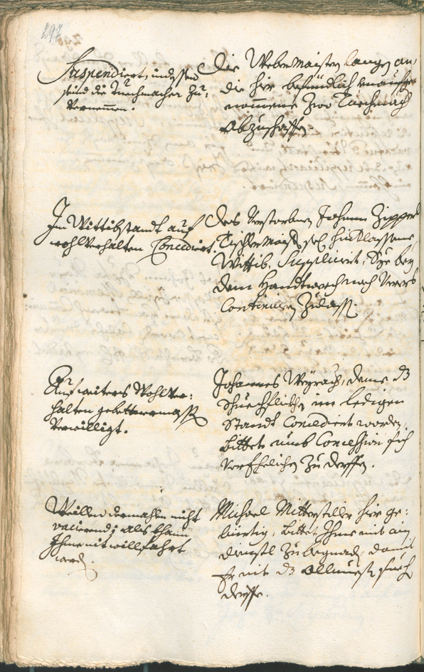 Stadtarchiv Bozen - BOhisto Ratsprotokoll 1726/29 