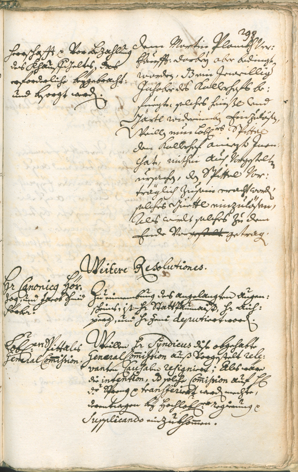 Stadtarchiv Bozen - BOhisto Ratsprotokoll 1726/29 