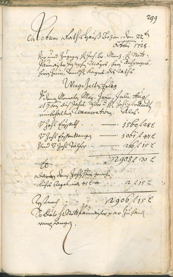 Archivio Storico della Città di Bolzano - BOhisto protocollo consiliare 1726/29 