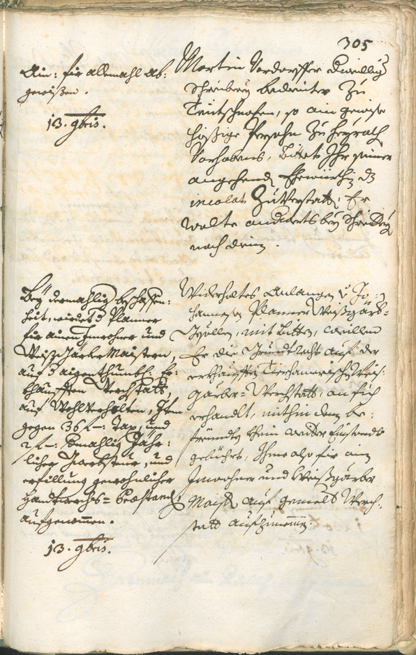 Stadtarchiv Bozen - BOhisto Ratsprotokoll 1726/29 