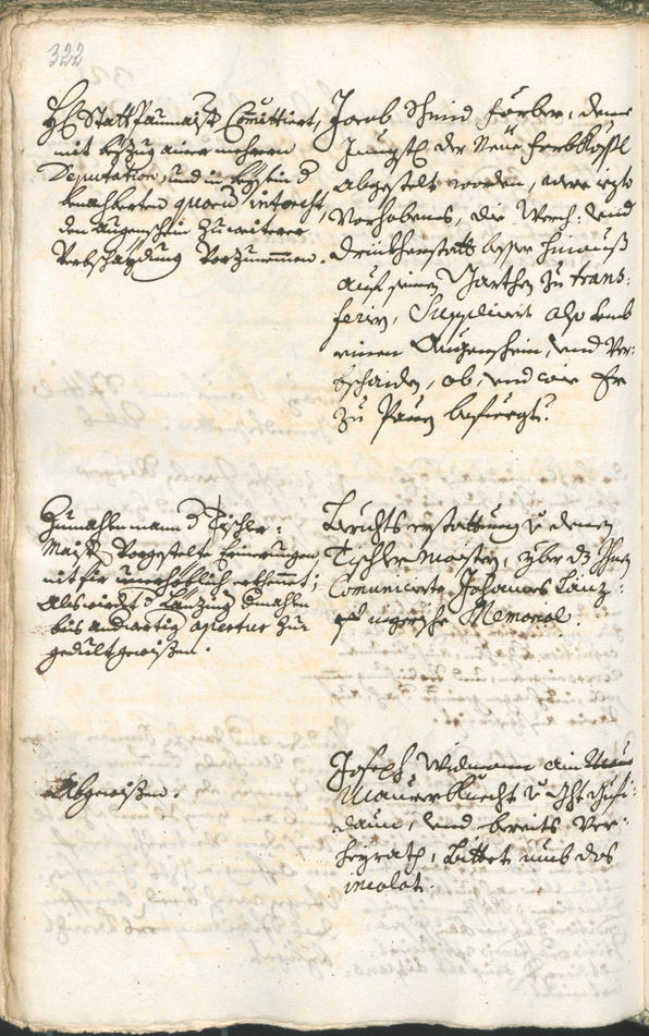 Stadtarchiv Bozen - BOhisto Ratsprotokoll 1726/29 