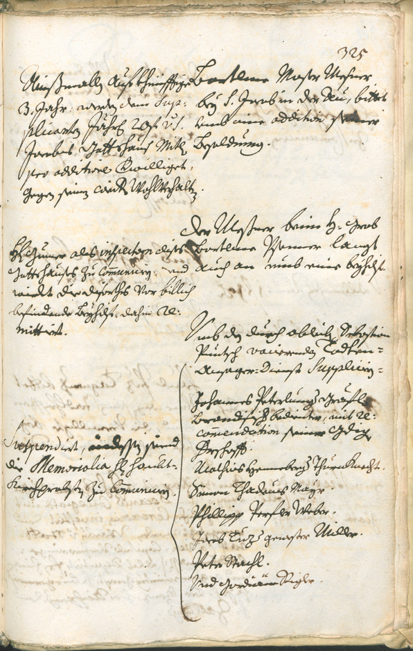 Stadtarchiv Bozen - BOhisto Ratsprotokoll 1726/29 