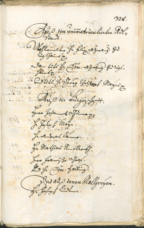 Archivio Storico della Città di Bolzano - BOhisto protocollo consiliare 1726/29 