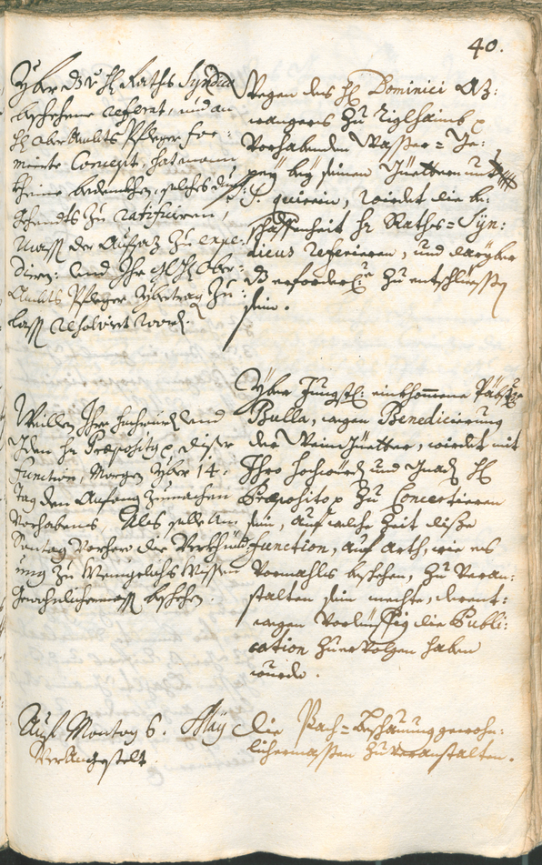 Civic Archives of Bozen-Bolzano - BOhisto Ratsprotokoll 1726/29 