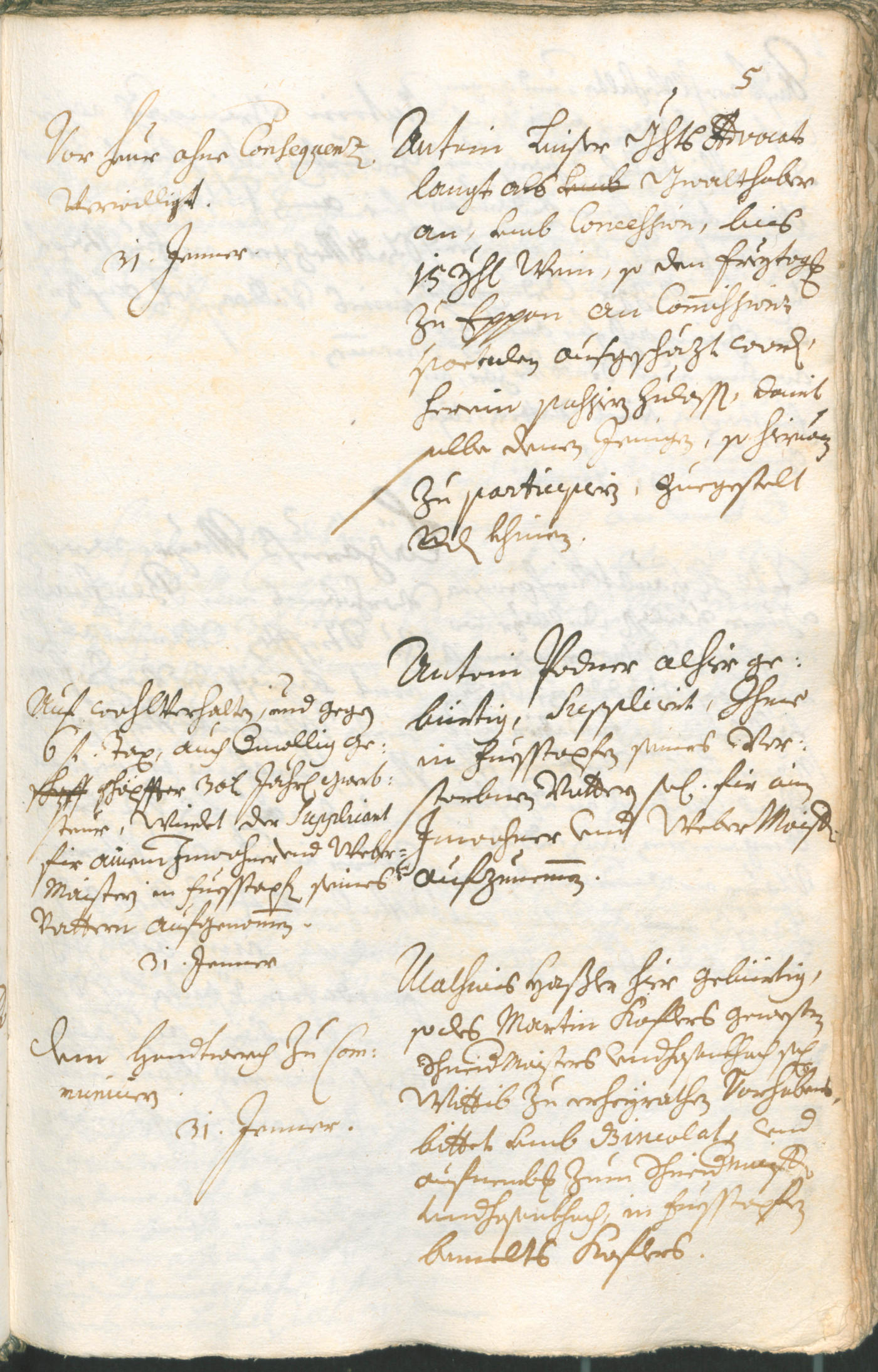 Civic Archives of Bozen-Bolzano - BOhisto Ratsprotokoll 1726/29 