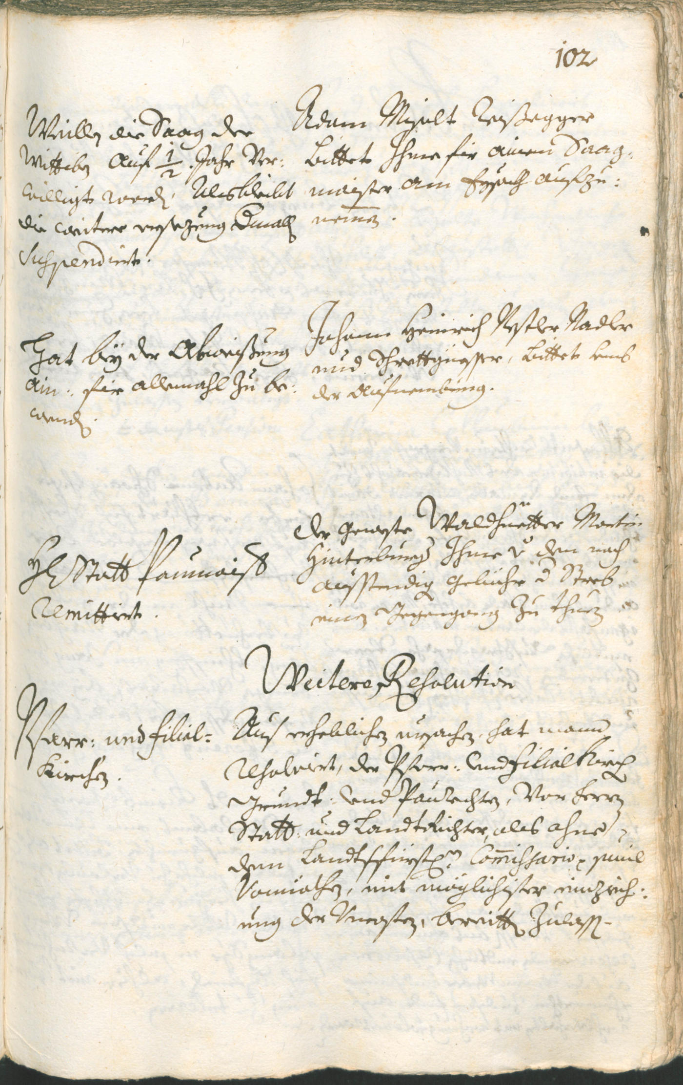 Civic Archives of Bozen-Bolzano - BOhisto Ratsprotokoll 1726/29 