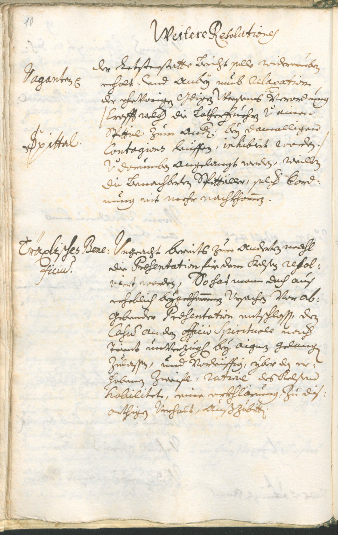 Civic Archives of Bozen-Bolzano - BOhisto Ratsprotokoll 1726/29 