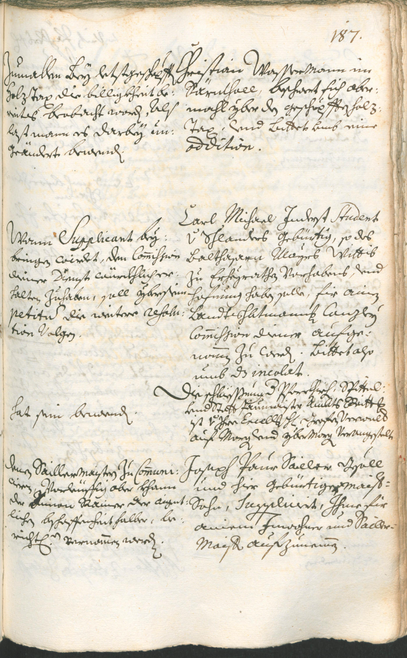 Archivio Storico della Città di Bolzano - BOhisto protocollo consiliare 1726/29 
