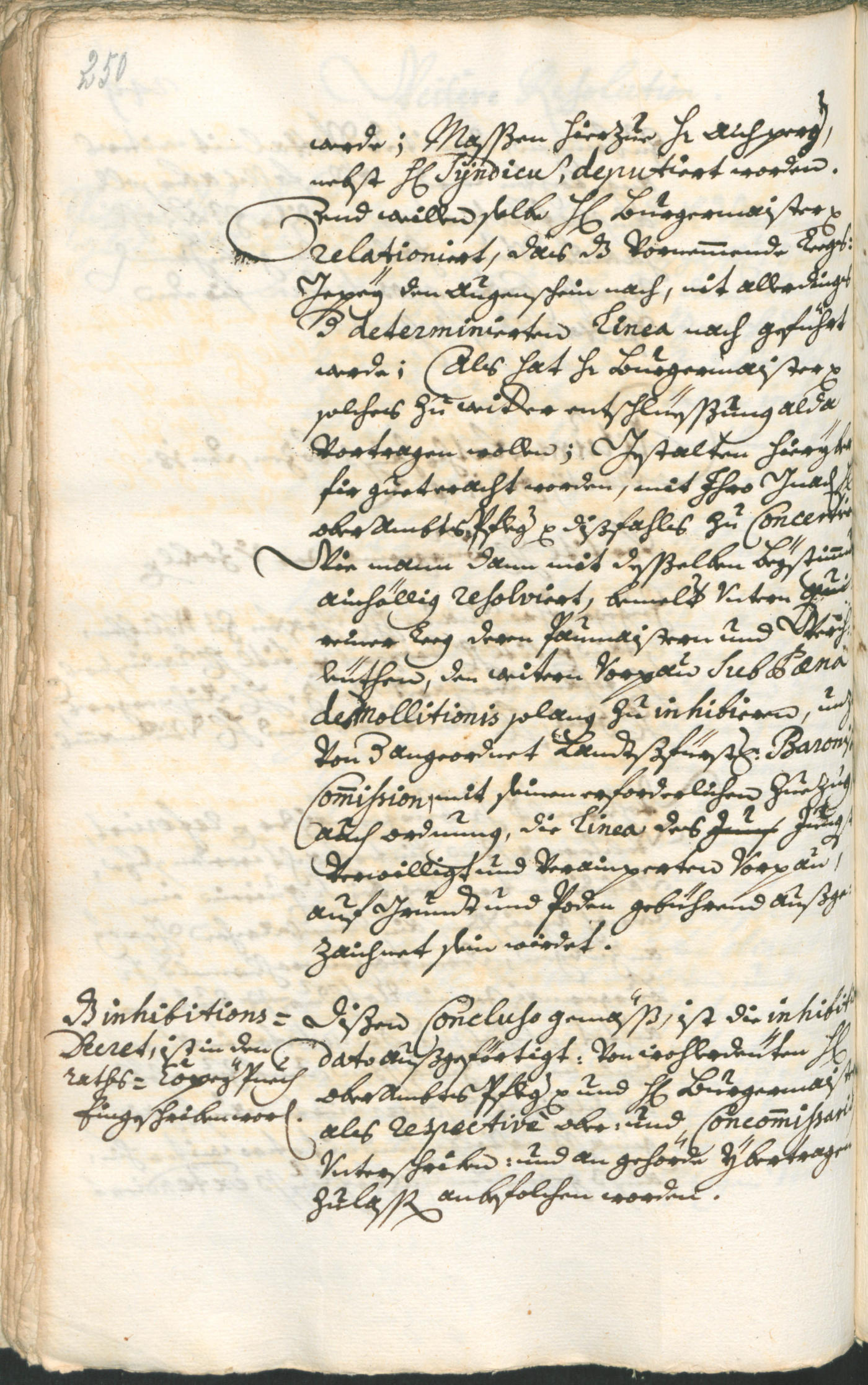 Civic Archives of Bozen-Bolzano - BOhisto Ratsprotokoll 1726/29 