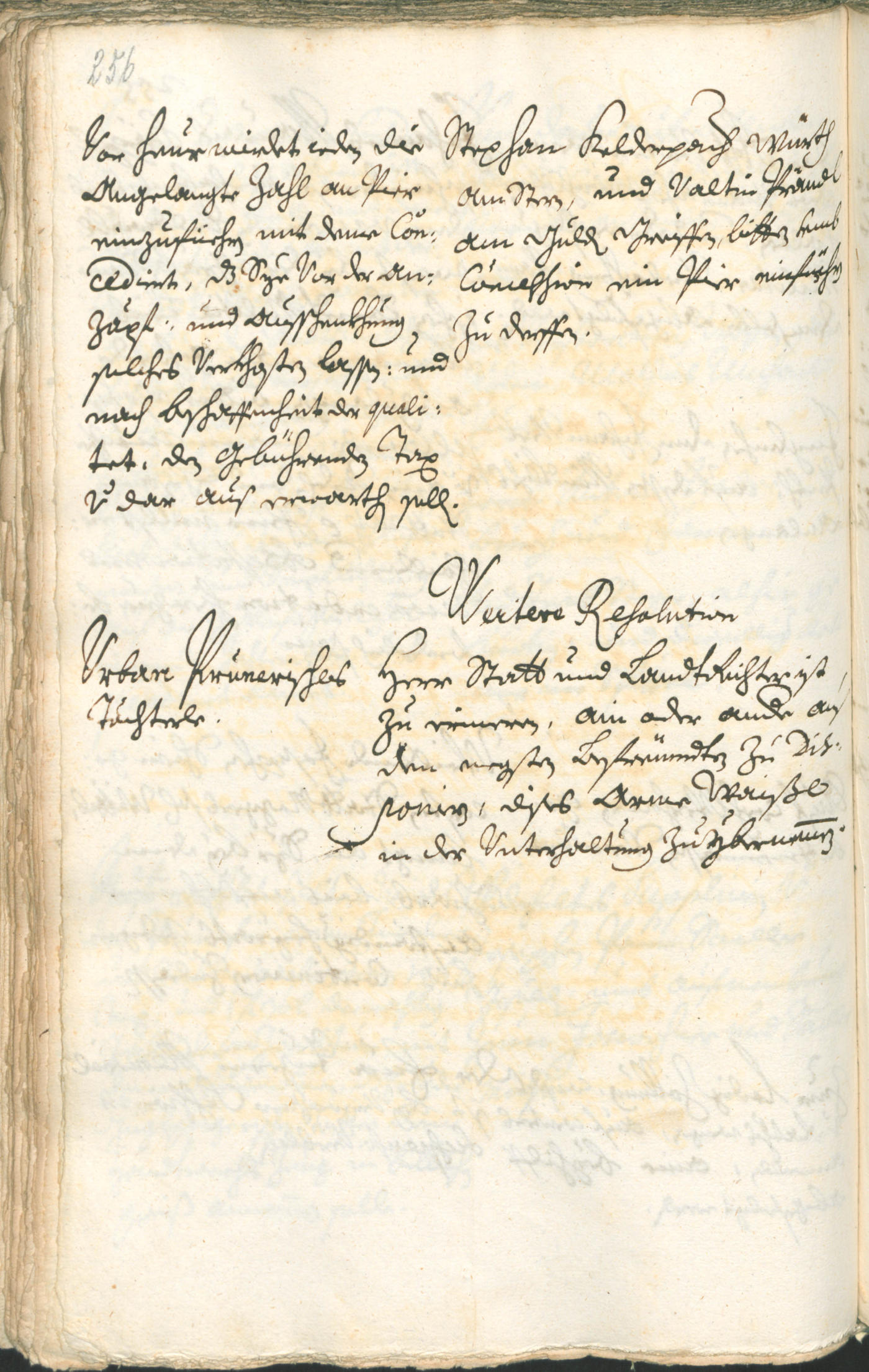 Stadtarchiv Bozen - BOhisto Ratsprotokoll 1726/29 