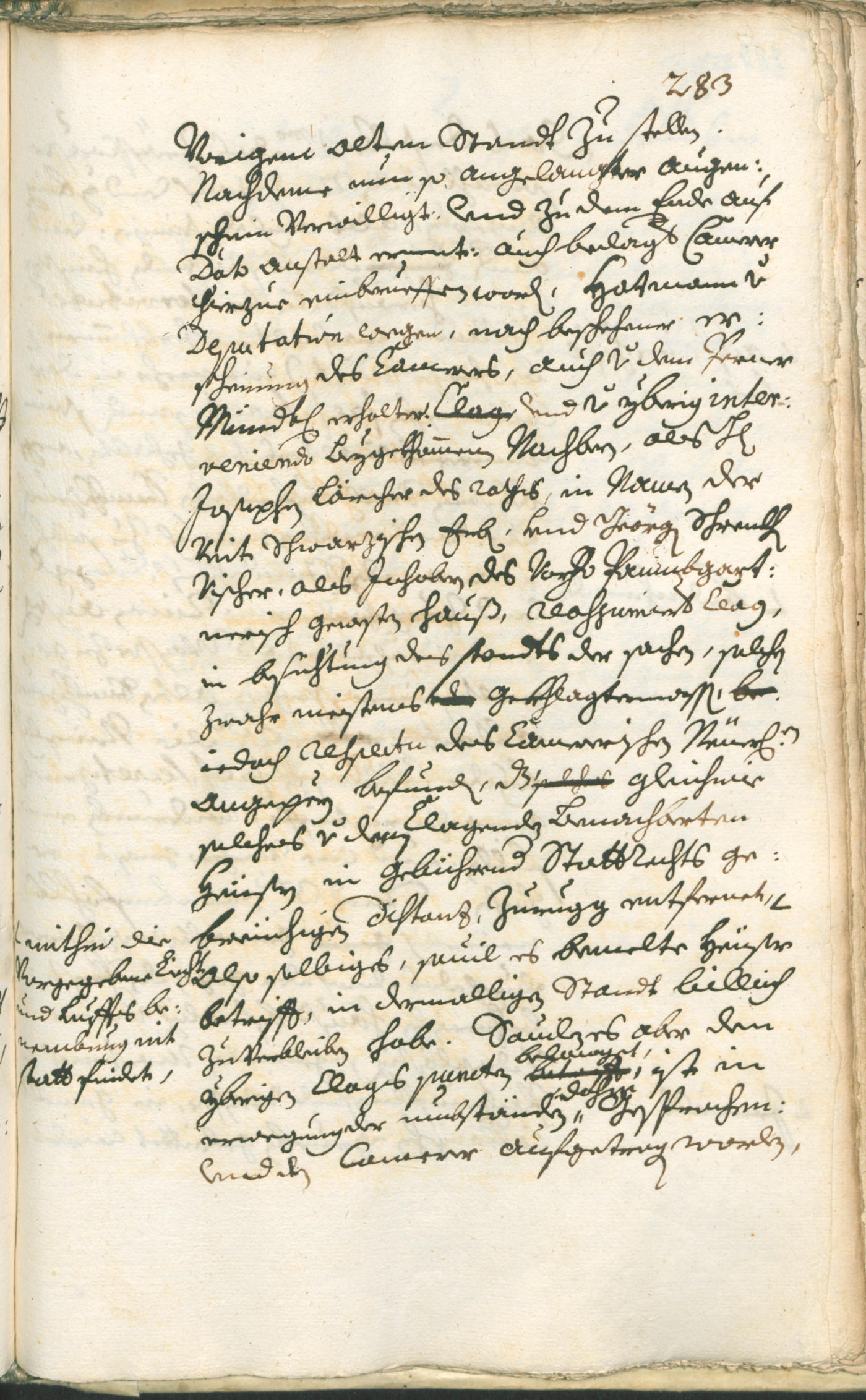 Stadtarchiv Bozen - BOhisto Ratsprotokoll 1726/29 