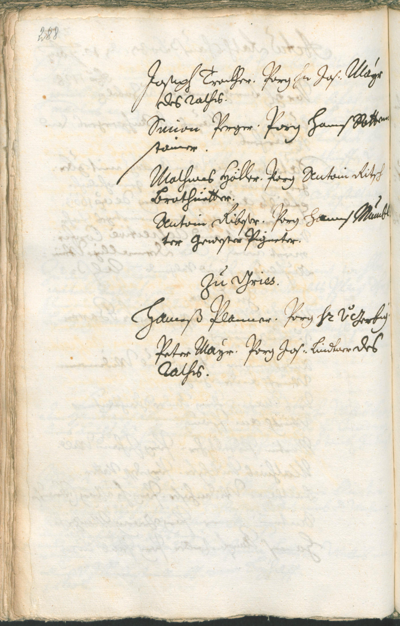 Stadtarchiv Bozen - BOhisto Ratsprotokoll 1726/29 