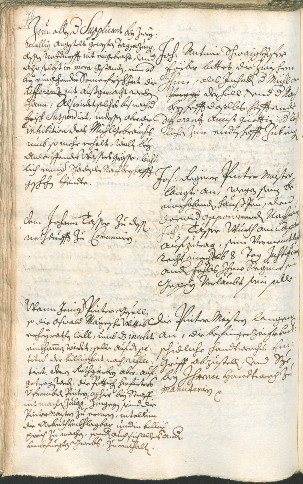 Civic Archives of Bozen-Bolzano - BOhisto Ratsprotokoll 1726/29 
