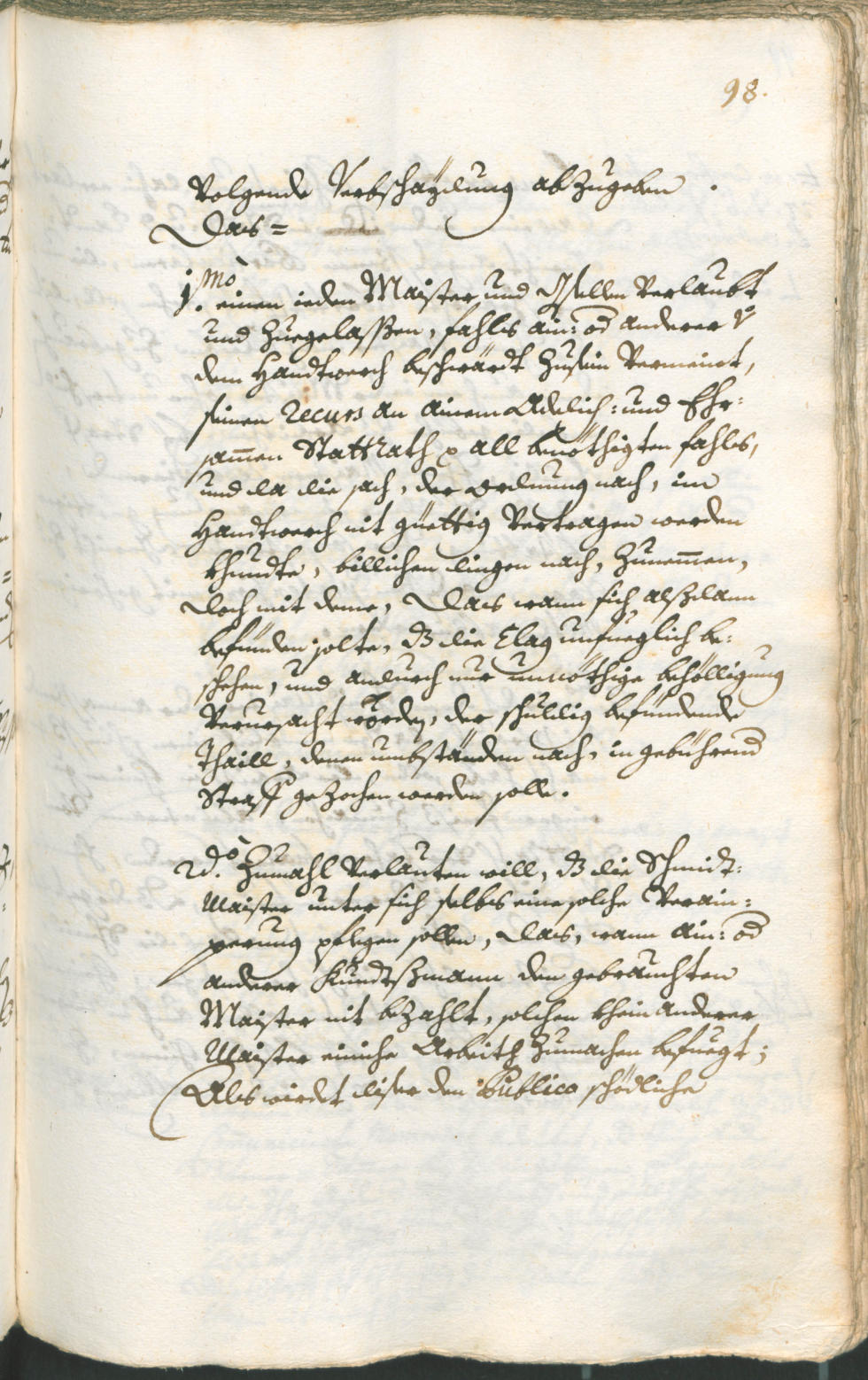 Civic Archives of Bozen-Bolzano - BOhisto Ratsprotokoll 1726/29 