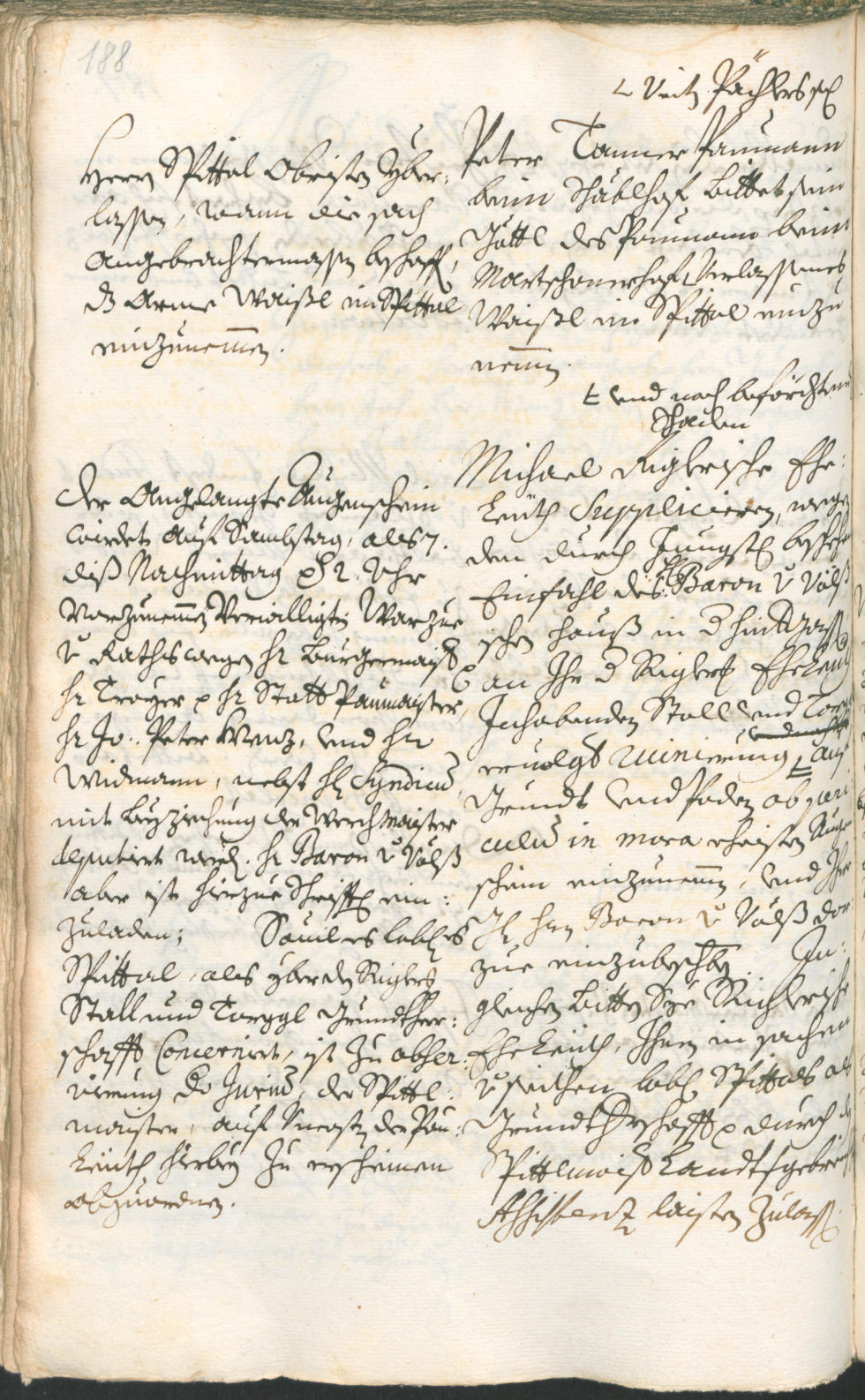 Civic Archives of Bozen-Bolzano - BOhisto Ratsprotokoll 1726/29 