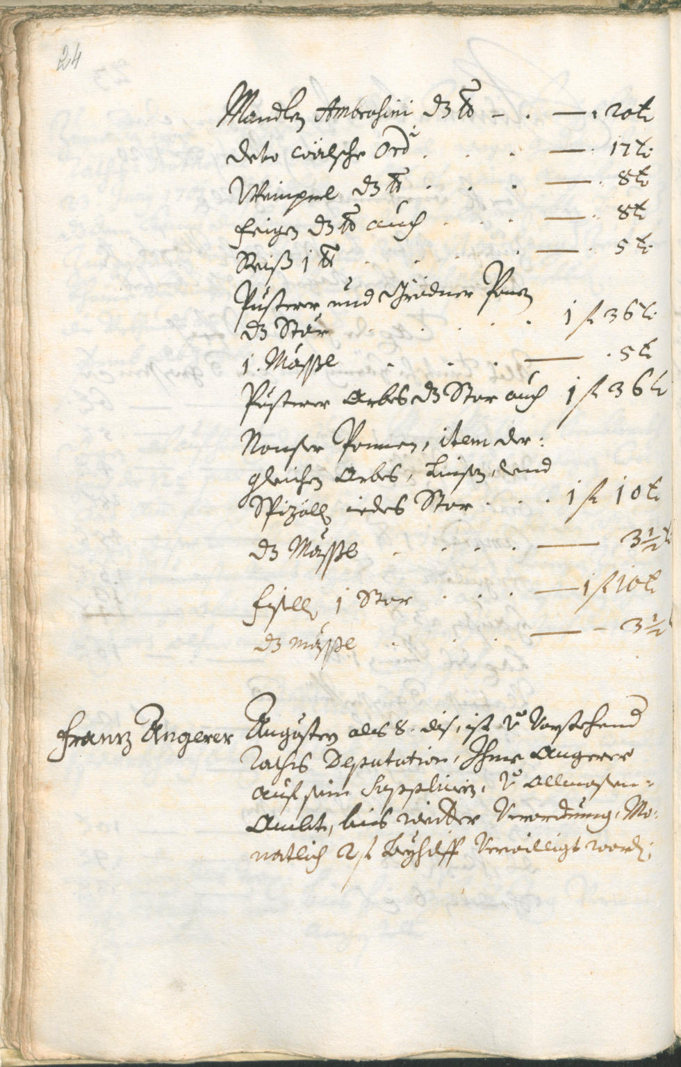 Stadtarchiv Bozen - BOhisto Ratsprotokoll 1726/29 