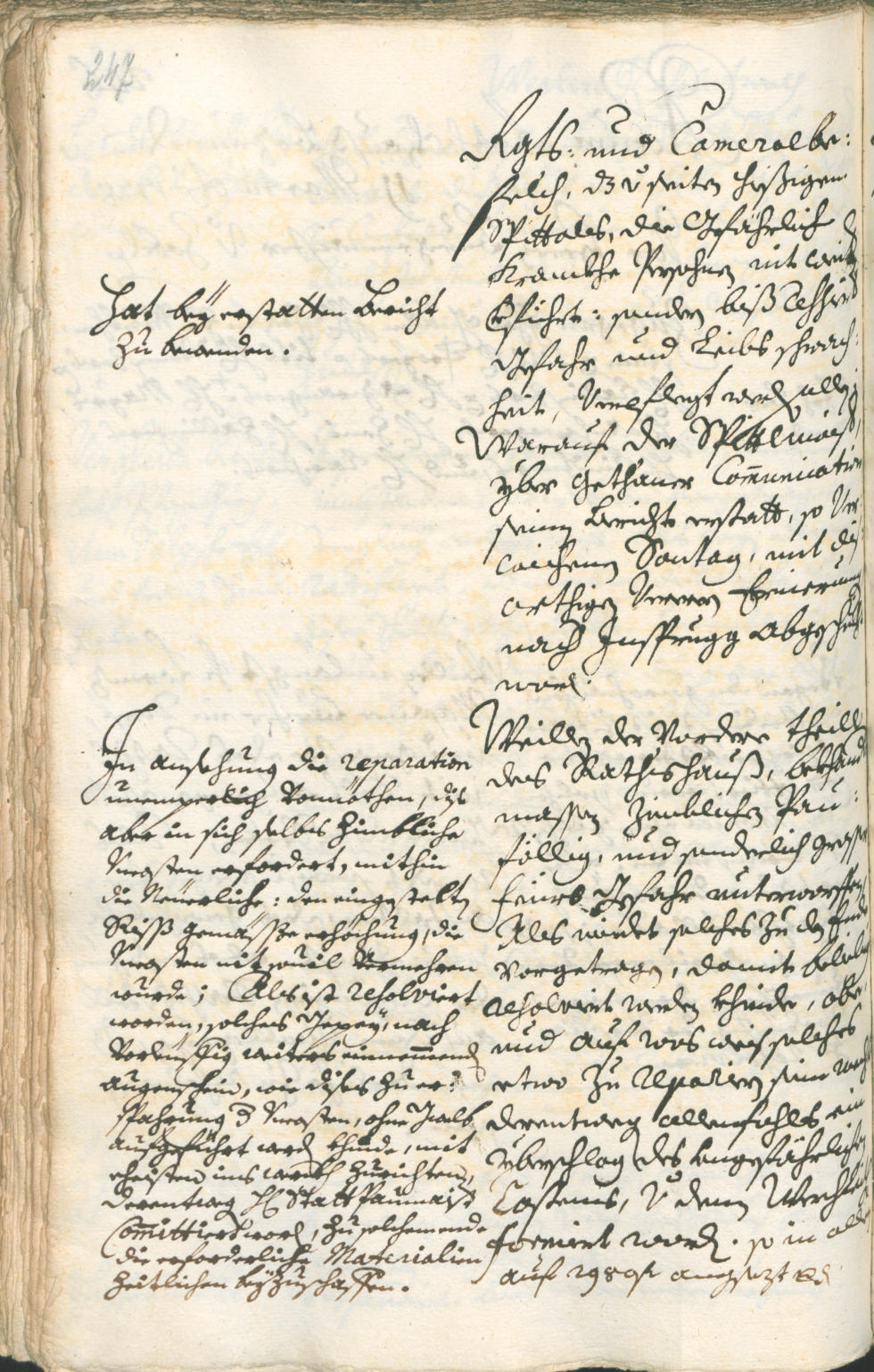Civic Archives of Bozen-Bolzano - BOhisto Ratsprotokoll 1726/29 