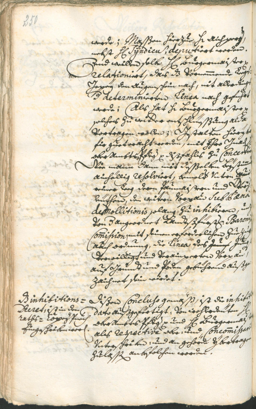 Civic Archives of Bozen-Bolzano - BOhisto Ratsprotokoll 1726/29 