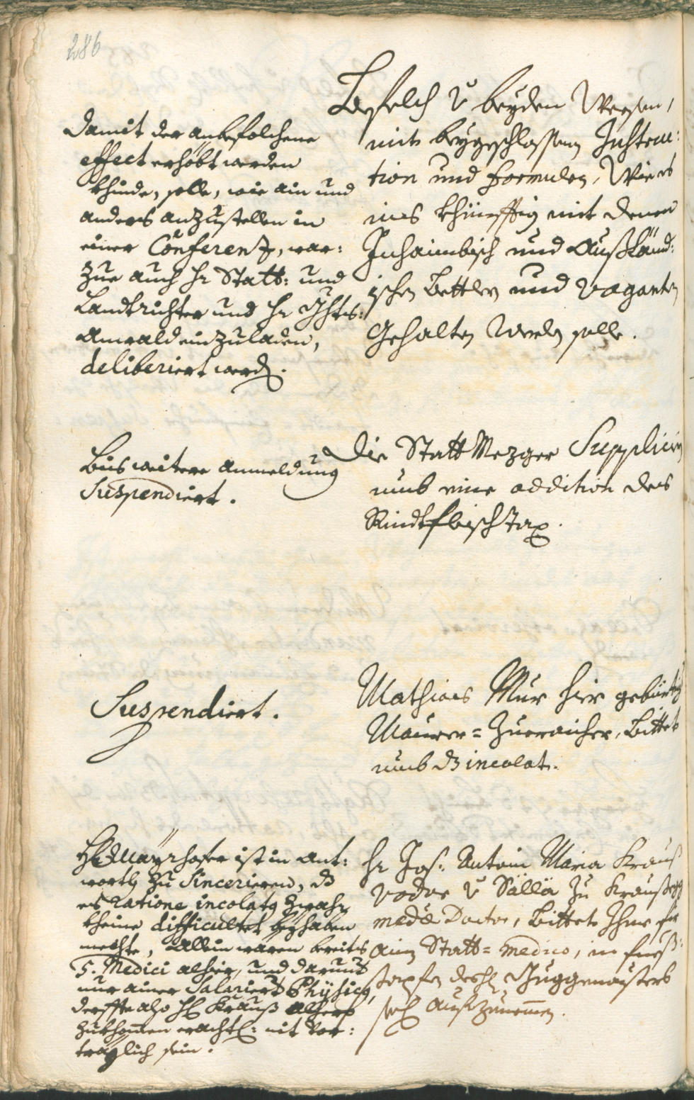 Civic Archives of Bozen-Bolzano - BOhisto Ratsprotokoll 1726/29 