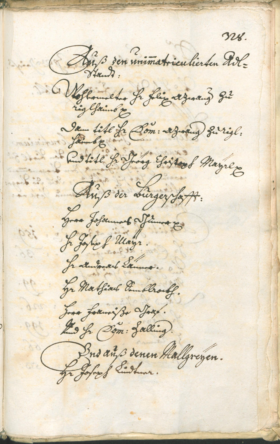 Stadtarchiv Bozen - BOhisto Ratsprotokoll 1726/29 