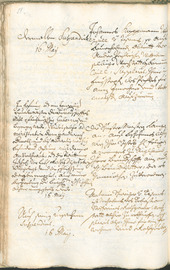Stadtarchiv Bozen - BOhisto Ratsprotokoll 1726/29 - 