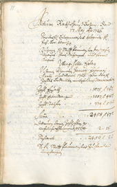 Civic Archives of Bozen-Bolzano - BOhisto Ratsprotokoll 1726/29 - 