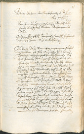 Stadtarchiv Bozen - BOhisto Ratsprotokoll 1726/29 - 
